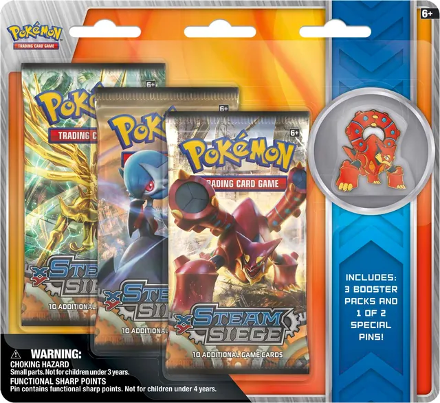 Collector's Pin Three Pack Blister (Volcanion)