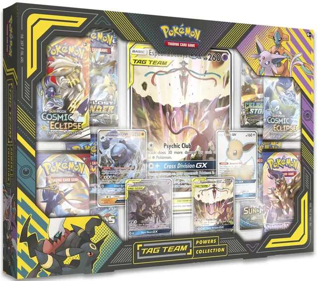 TAG TEAM Powers Collection (Espeon & Deoxys-GX)
