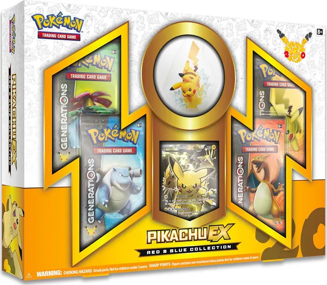 Pikachu-EX Red & Blue Collection