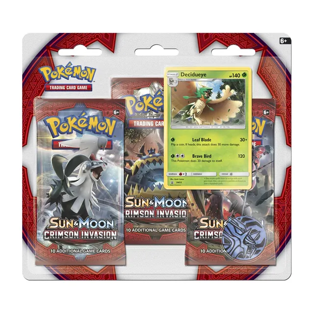 Three Pack Blister (Decidueye)