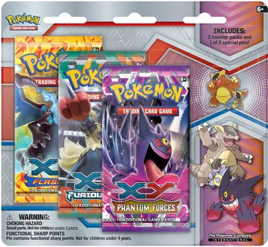 Collector's Pin Three Pack Blister (Kangaskhan)