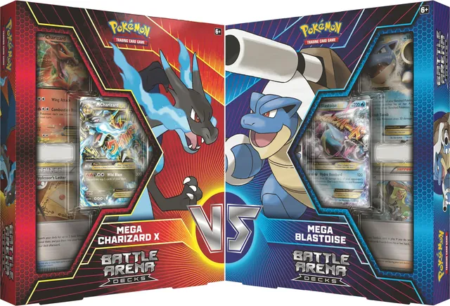 Battle Arena Decks—Mega Charizard X vs. Mega Blastoise