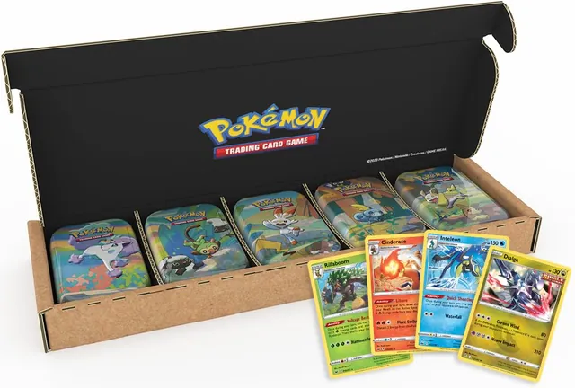 Galar Pals Mini Tins 5-Pack Bundle