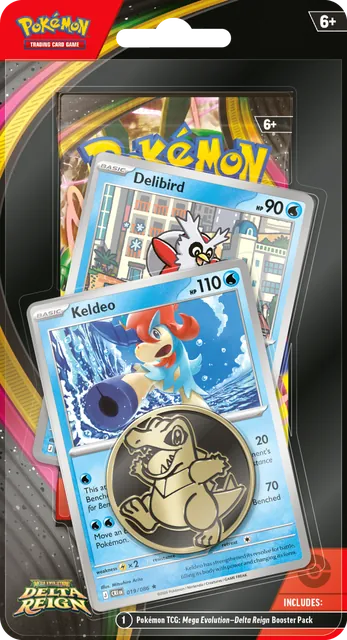 Checklane Blister: Keldeo & Delibird