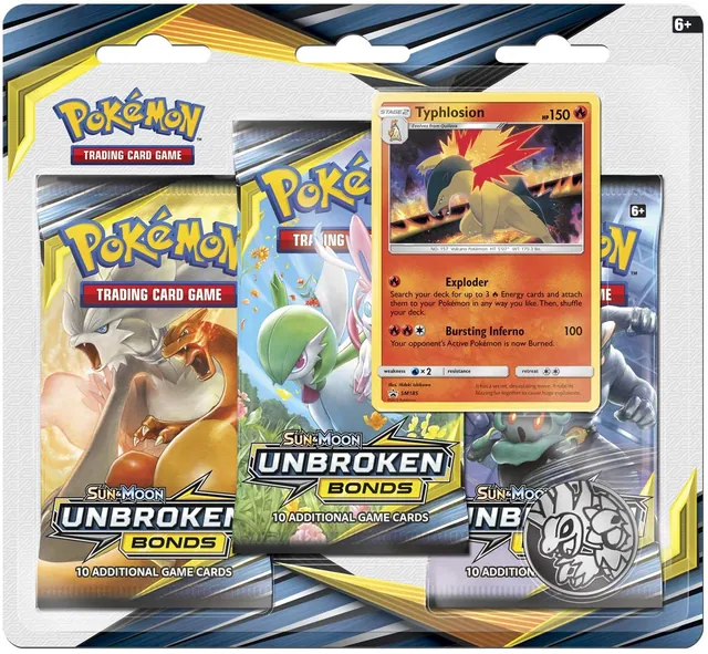 Three Pack Blister (Typhlosion)