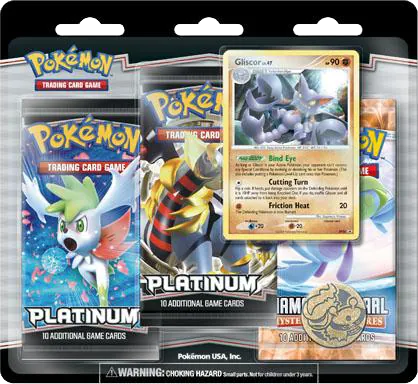 Gliscor Three Pack Blister