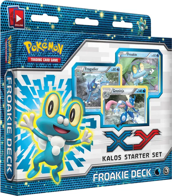Froakie Kalos Starter Set Deluxe Deck