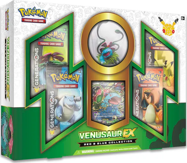 Venusaur-EX Red & Blue Collection