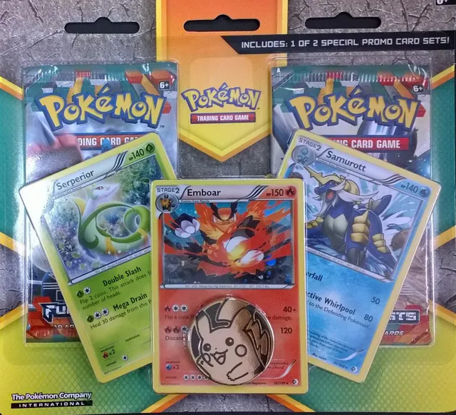 Two Pack Blister (Serperior, Emboar, Samurott)
