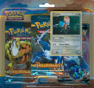 Three Pack Blister (Porygon)