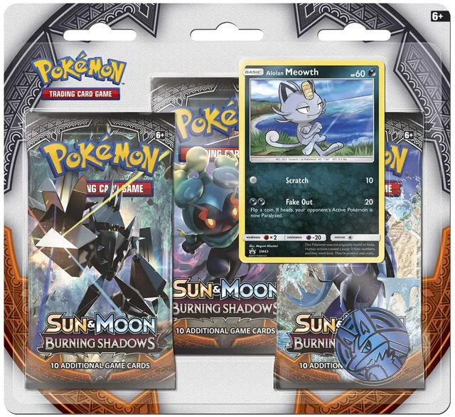 Three Pack Blister (Alolan Meowth)