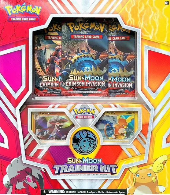 Trainer Kit: Lycanroc & Alolan Raichu Box