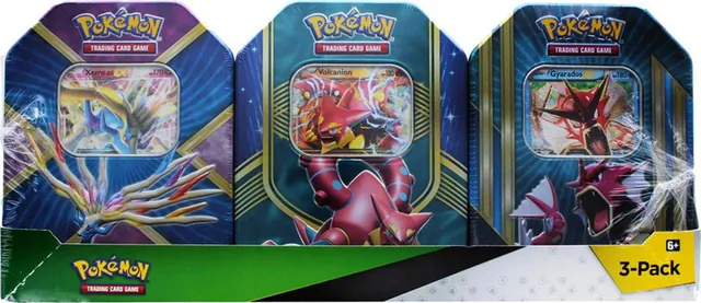 2018 Pokémon Tin 3-Pack