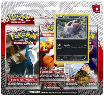 Zorua Three Pack Blister
