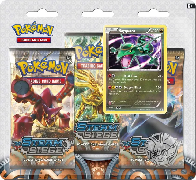 Three Pack Blister (Rayquaza)