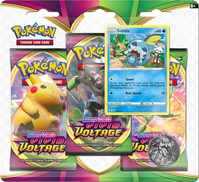 Sobble Three Pack Blister