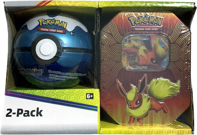 Elemental Power & Poké Ball Tin 2-Pack