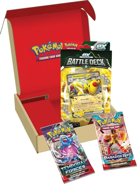 Ampharos ex Battle Deck & 2 Booster Bundle