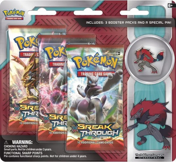Zoroark Collector's Pin Blister