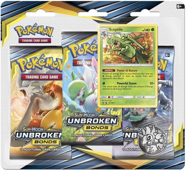 Three Pack Blister (Sceptile)