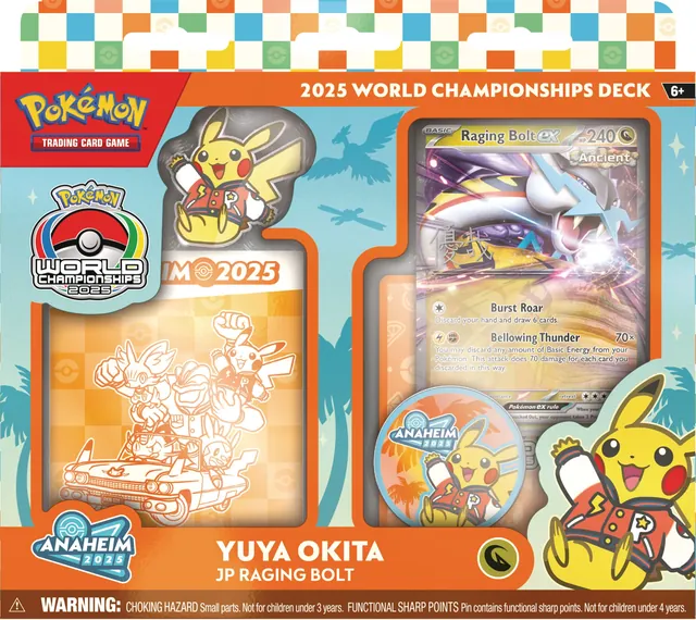2025 Pokémon World Championships Deck: JP Raging Bolt