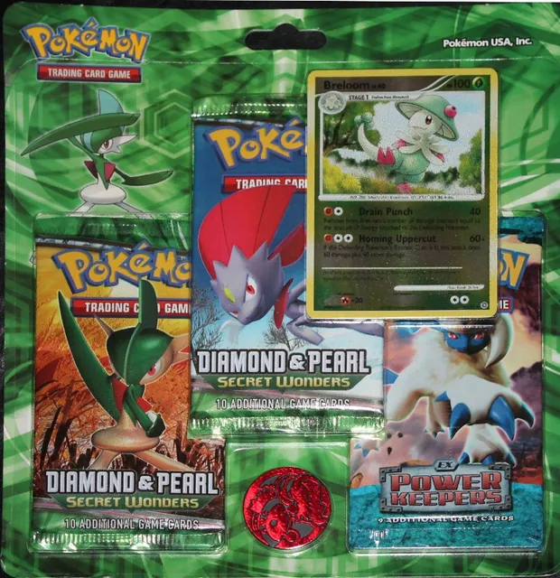 Breloom Three Pack Blister