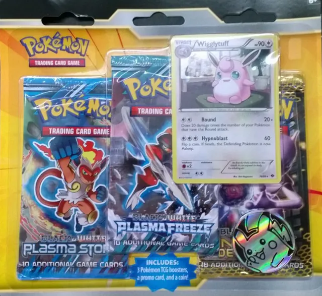 Wigglytuff Three Pack Blister