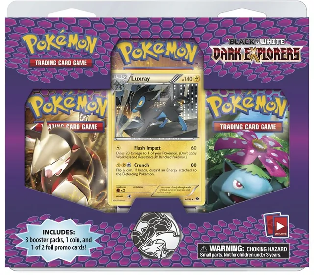 Luxray Three Pack Blister
