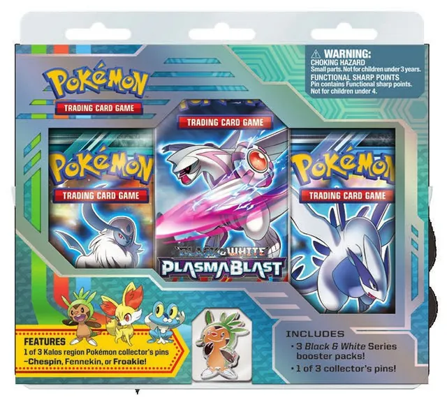 Collector's Pin Three Pack Blisters