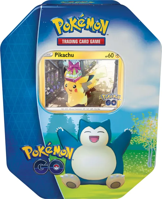 Snorlax Pokémon GO Tin