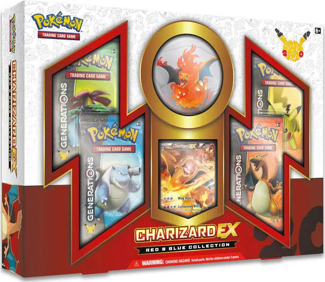 Charizard-EX Red & Blue Collection