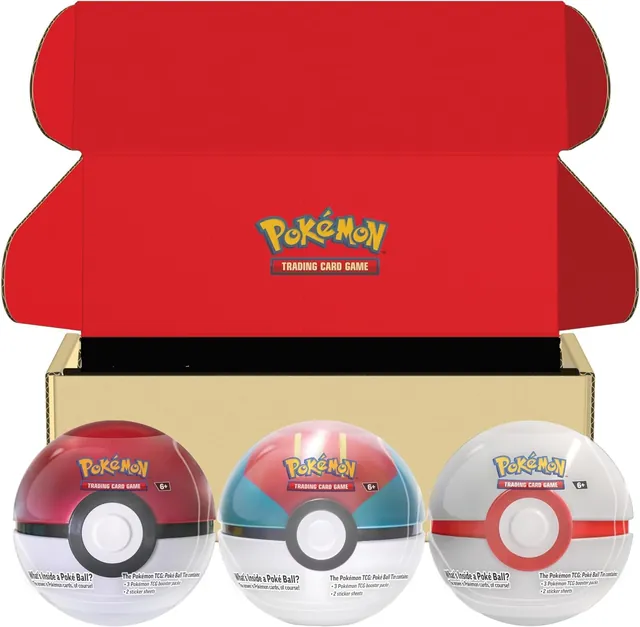 Poké Ball Tin Bundle (Poké Ball, Lure Ball & Premier Ball)
