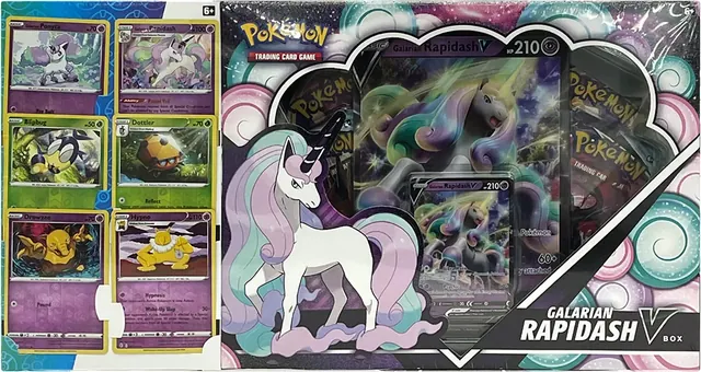 Galarian Rapidash V Box Bundle