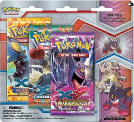 Collector's Pin Three Pack Blister (Gengar)