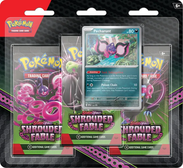 Three-Booster Pack and Promo Card Blister