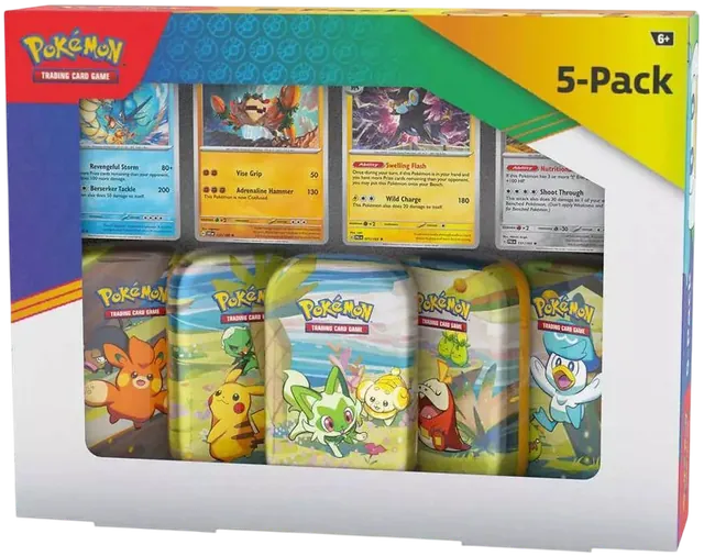 Paldea Friends Mini Tin 5-Pack