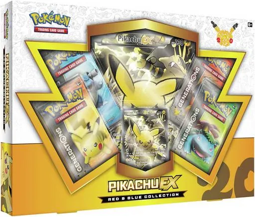Pikachu-EX Red & Blue Collection (European version)
