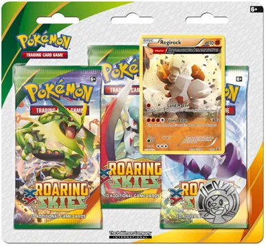 Three Pack Blister (Regirock)