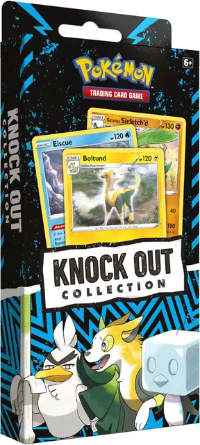 Knock Out Collection (Boltund, Eiscue, Sirfetch'd)