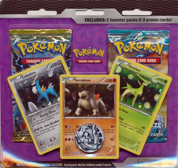 Two Pack Blister (Terrakion, Cobalion, Virizion)