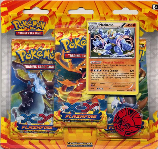Three Pack Blister (Machamp)