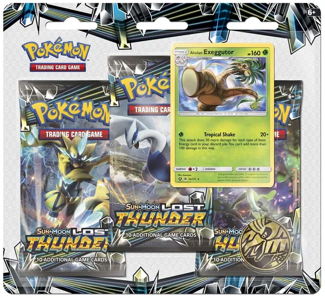 Three Pack Blister (Alolan Exeggutor)
