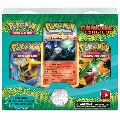 Chandelure Three Pack Blister