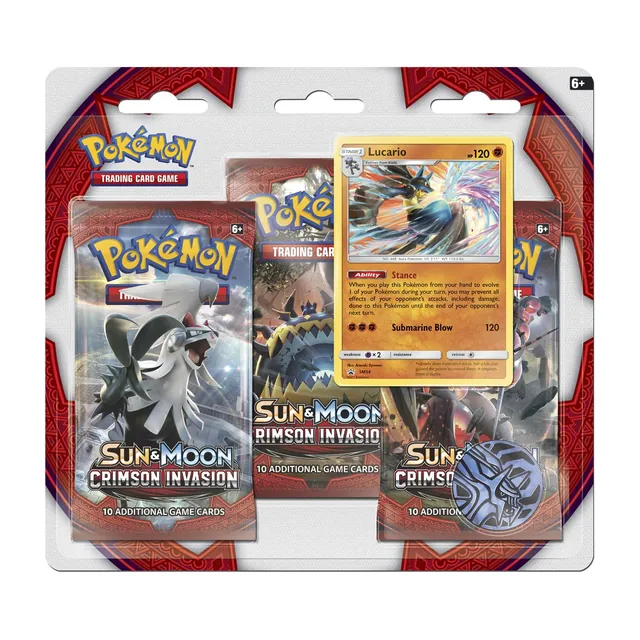 Three Pack Blister (Lucario)