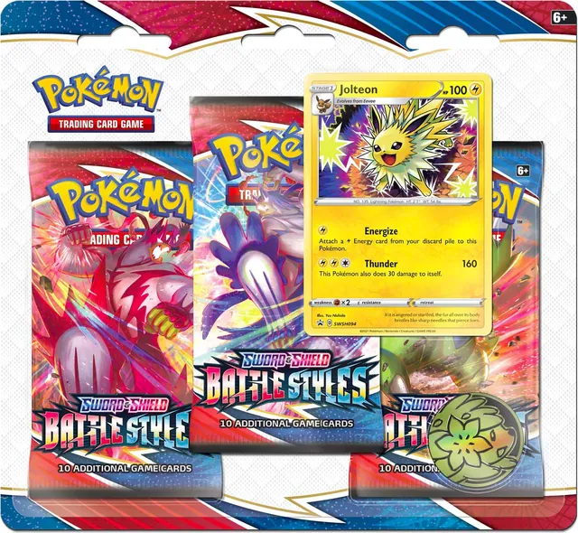 Jolteon Three Pack Blister
