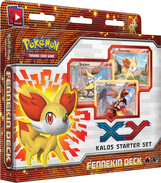Fennekin Kalos Starter Set Deluxe Deck
