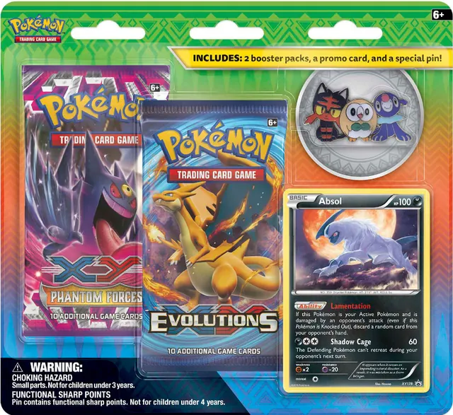 Alola Collector's Pin 2-Pack Blister