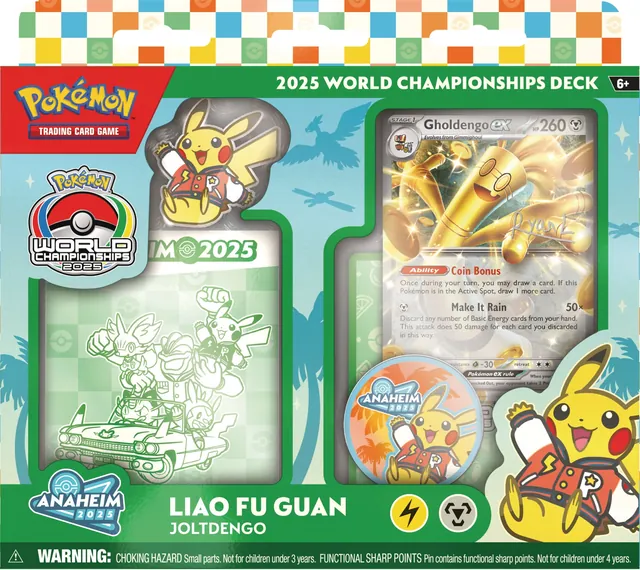 2025 Pokémon World Championships Deck: Joltdengo