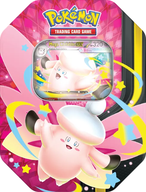 Mega Clefable ex Tin