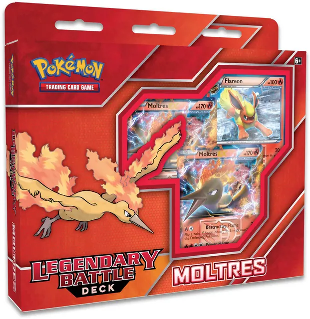 Moltres Legendary Battle Deck